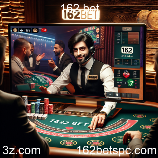 A Emoção do Cassino ao Vivo no 162 Bet